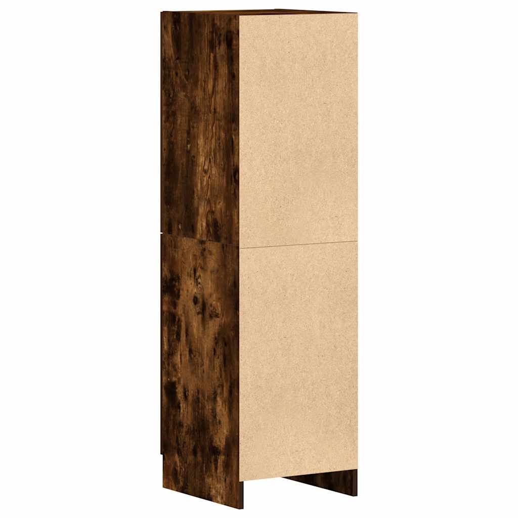 Kitchen cabinet, smoky oak, 38x41.5x131.5 cm, wood