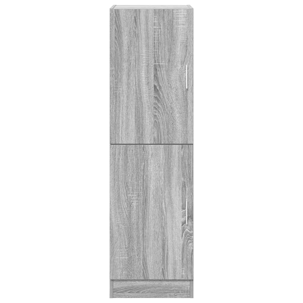 Kitchen cabinet, sonoma gray, 38x41.5x131.5 cm engineered wood