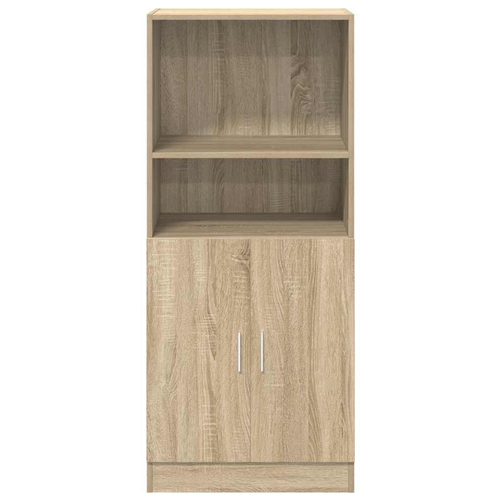 Sonoma oak kitchen cabinet, 57x41.5x131.5 cm, engineered wood