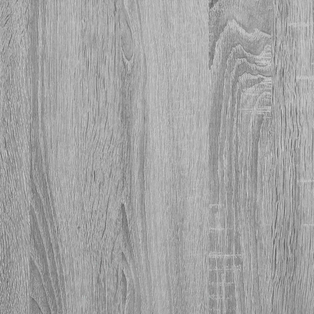 Kitchen cabinet, sonoma gray, 57x41.5x131.5 cm engineered wood