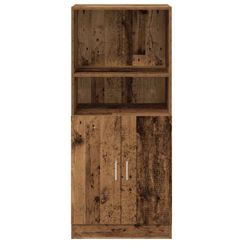 Kitchen cabinet, old wood, 57x41.5x131.5 cm processed wood