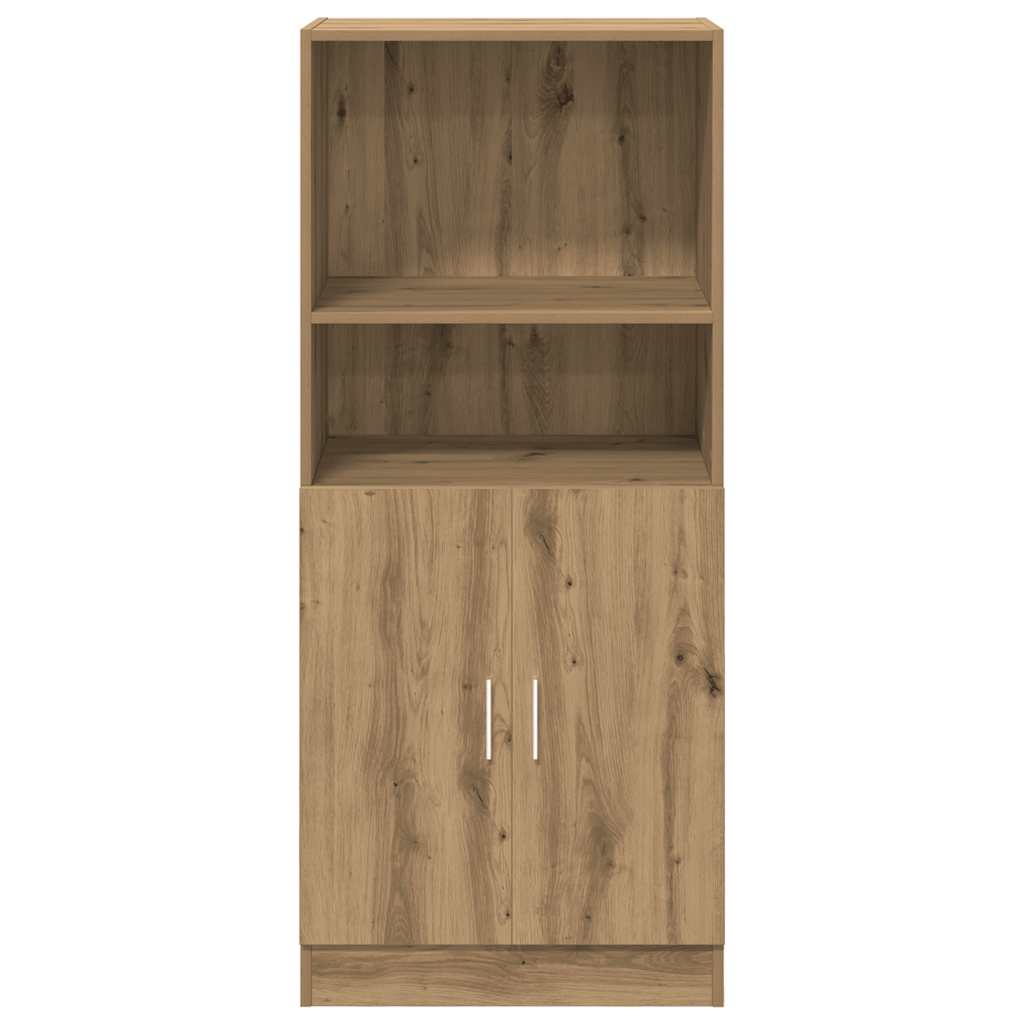 Handcrafted oak kitchen cabinet 57x41.5x131.5 cm wood