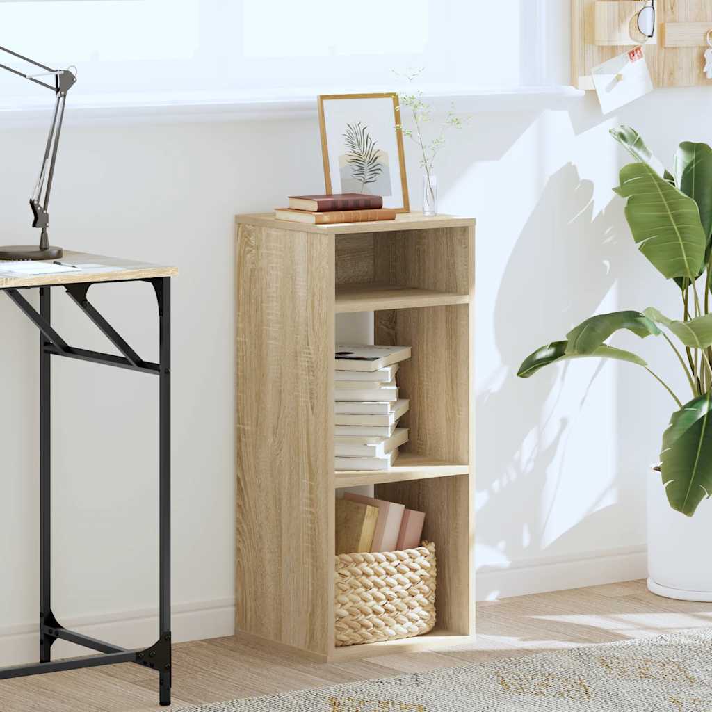 Bookcase, Sonoma oak, 34x31x80 cm, chipboard