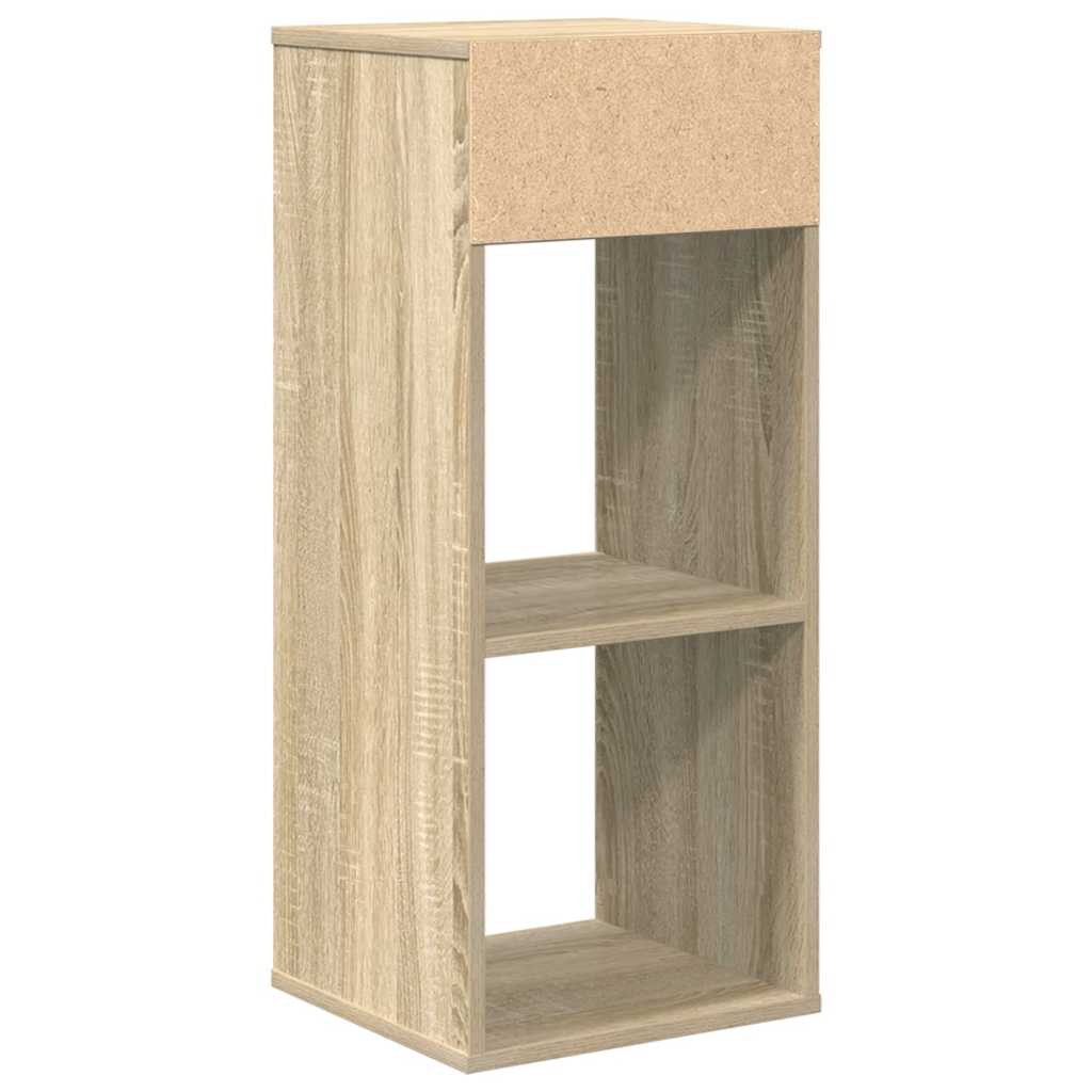 Bookcase, Sonoma oak, 34x31x80 cm, chipboard