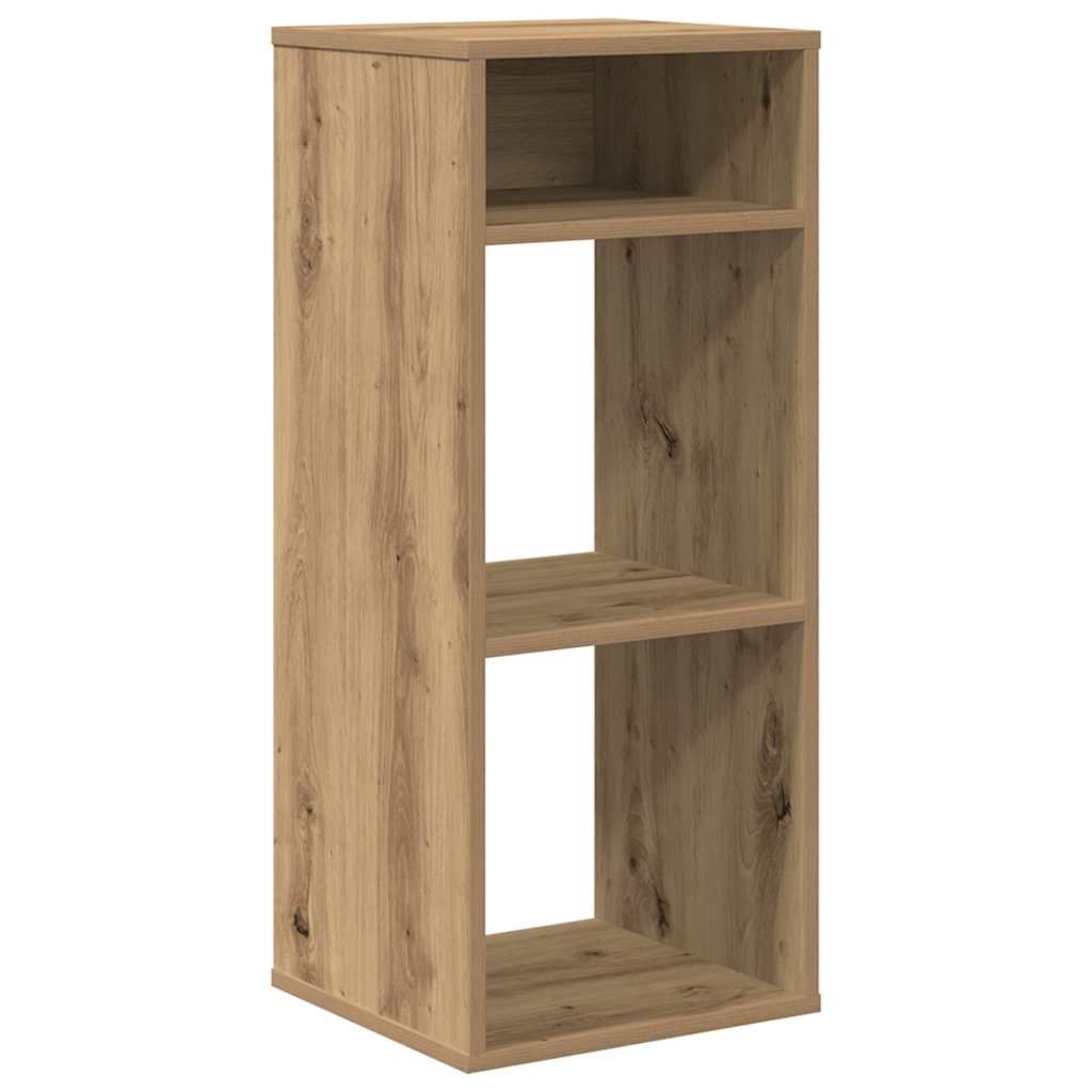 Bookcase, handcrafted oak, 34x31x80 cm, processed wood