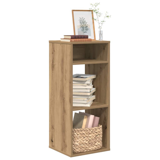 Bookcase, handcrafted oak, 34x31x80 cm, processed wood