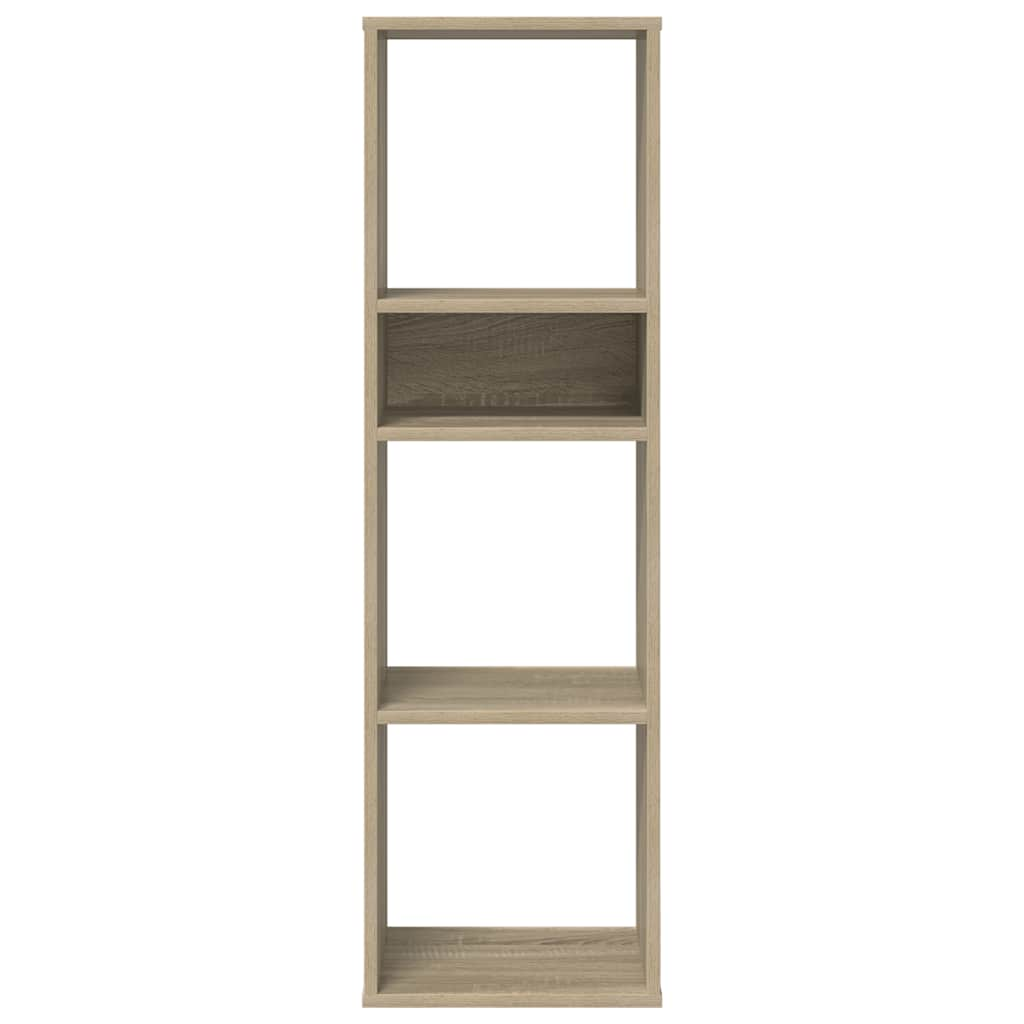 Bookcase, sonoma oak, 34x31x112 cm, processed wood