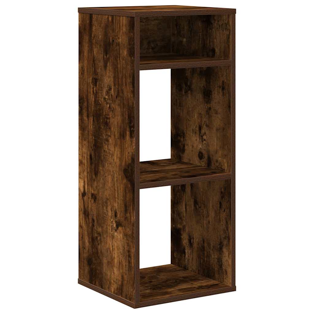 Bookcase, smoky oak, 34x31x80 cm, engineered wood