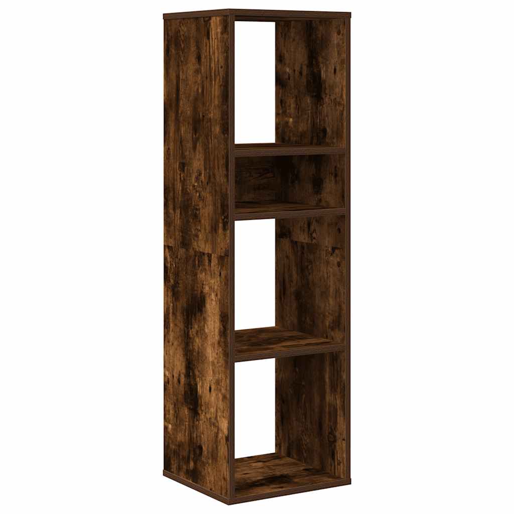 Bookcase, smoky oak, 34x31x112 cm, engineered wood