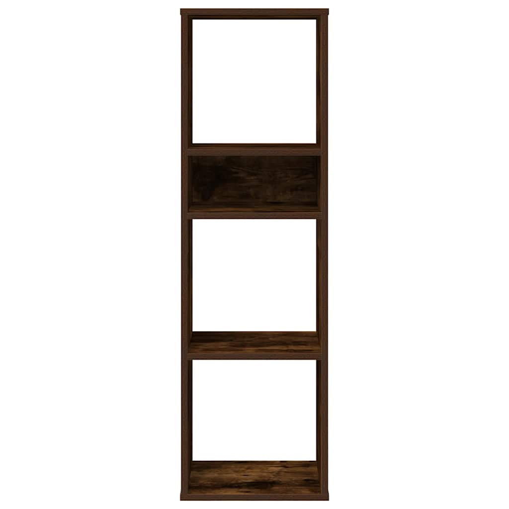 Bookcase, smoky oak, 34x31x112 cm, engineered wood