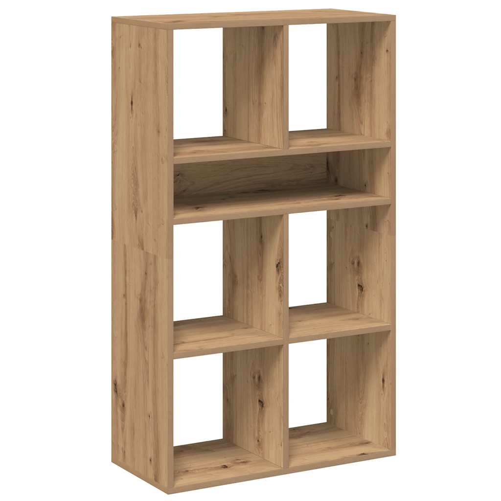 Bookcase, handcrafted oak, 66x31x112 cm, processed wood