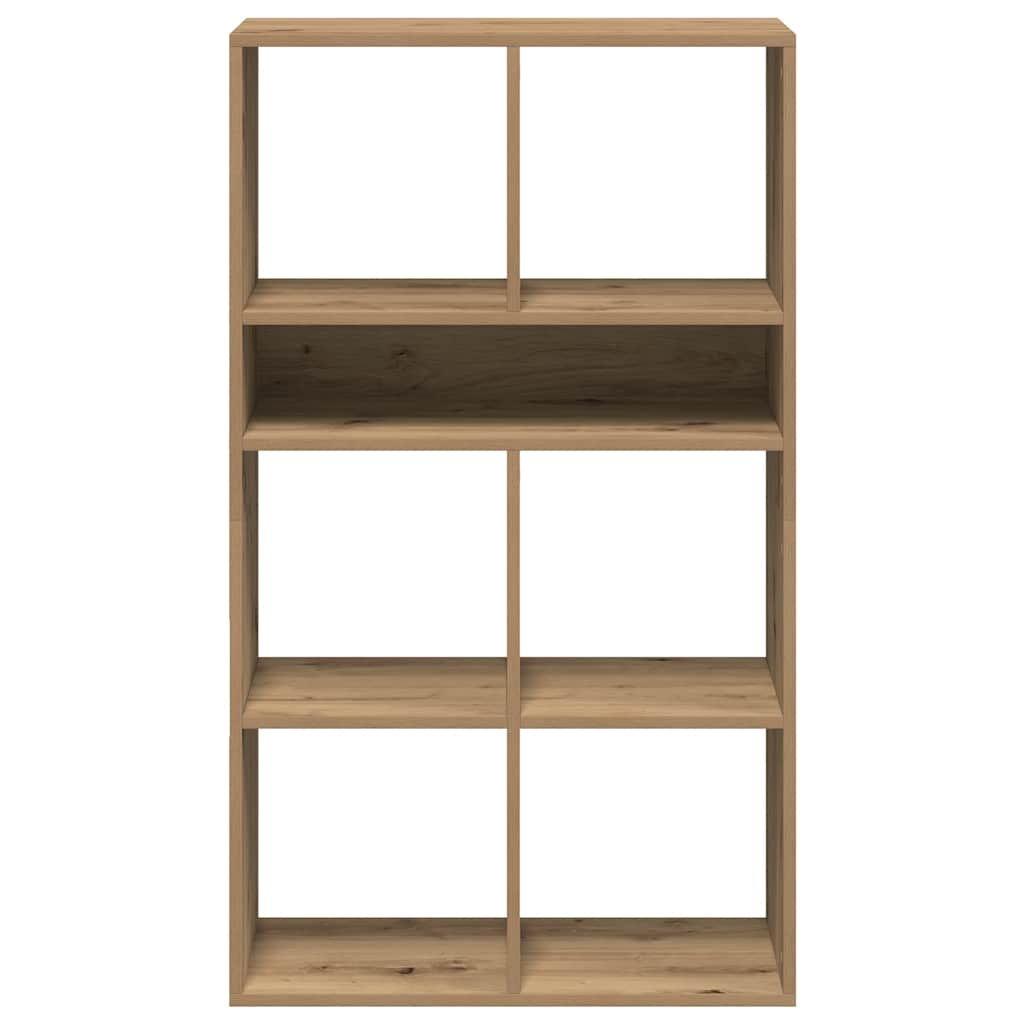 Bookcase, handcrafted oak, 66x31x112 cm, processed wood