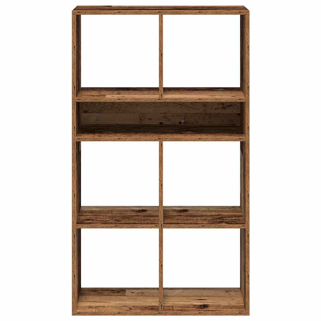 Bookcase, old wood, 66x31x112 cm, processed wood