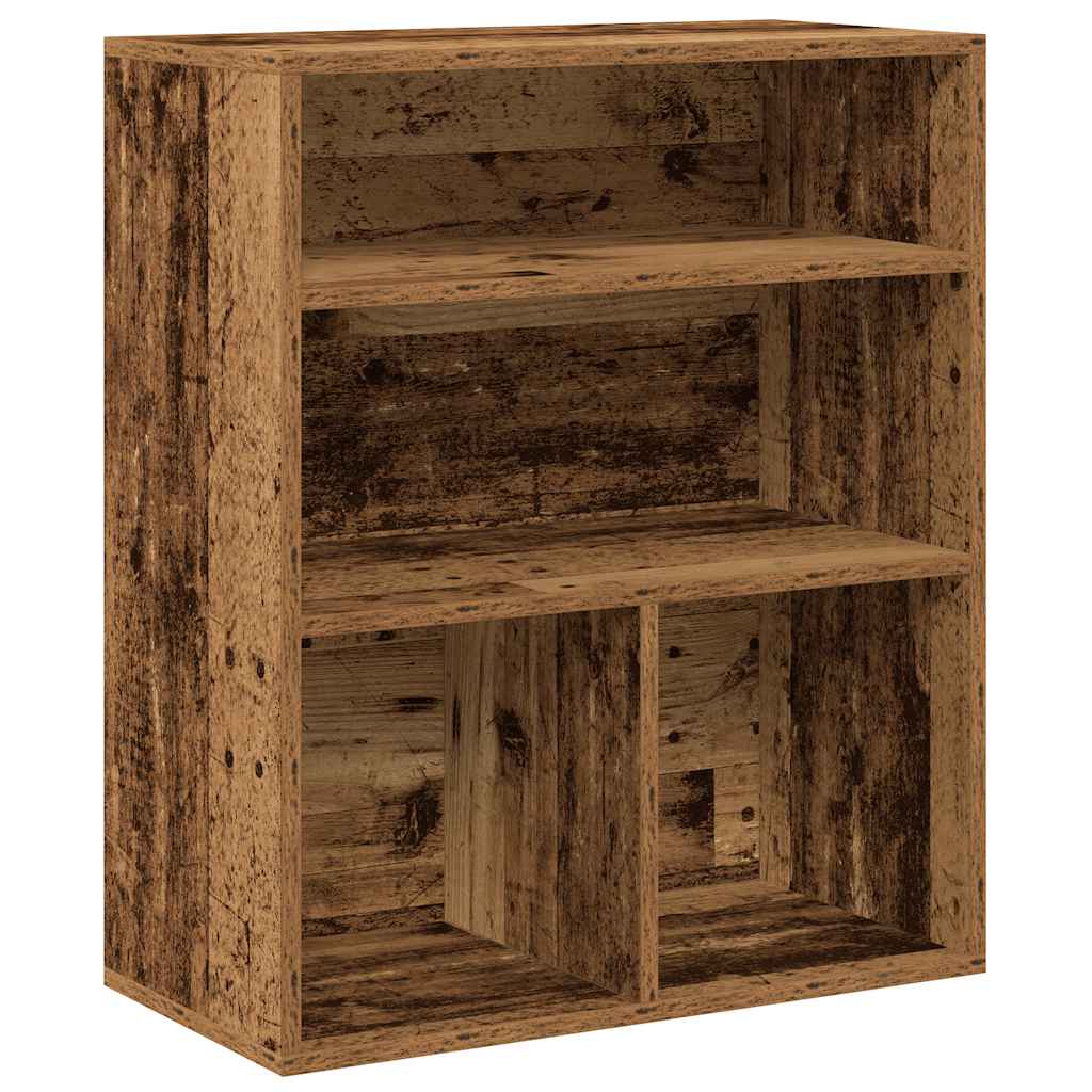 Bookcase, old wood, 60x30x71.5 cm, processed wood