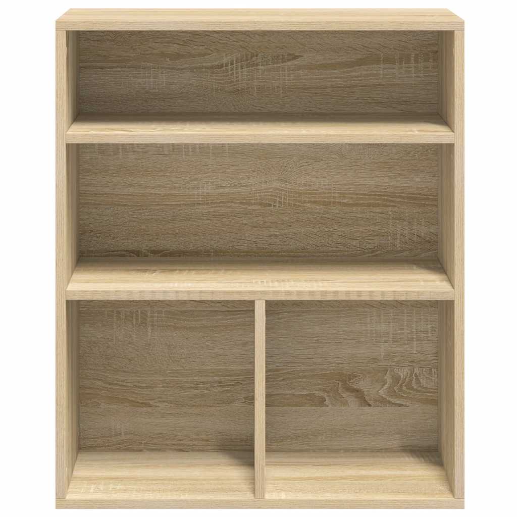 Bookcase, Sonoma oak, 60x30x71.5 cm, engineered wood