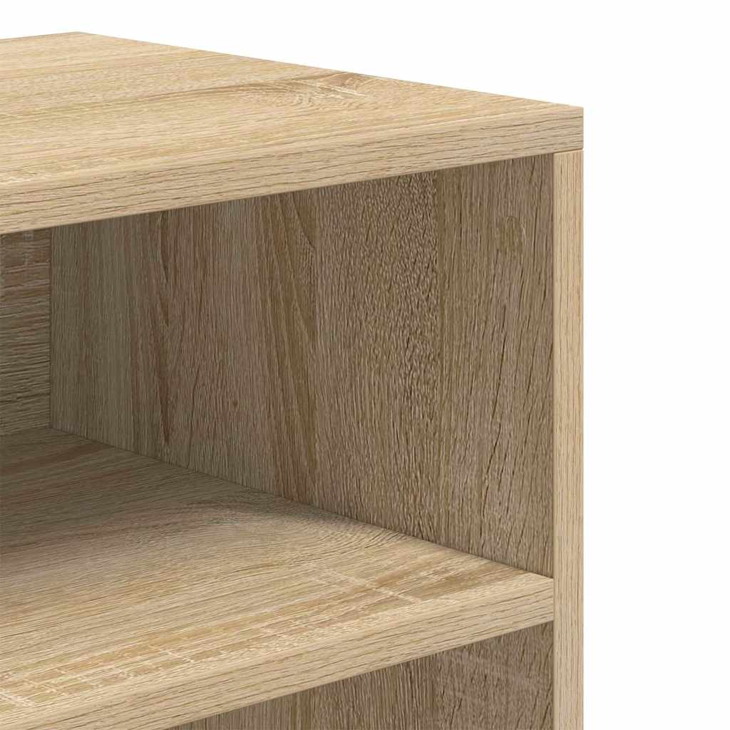 Bookcase, Sonoma oak, 60x30x71.5 cm, engineered wood