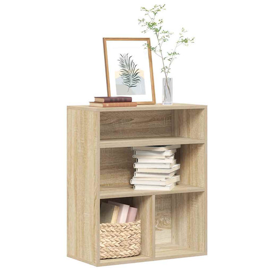 Bookcase, Sonoma oak, 60x30x71.5 cm, engineered wood