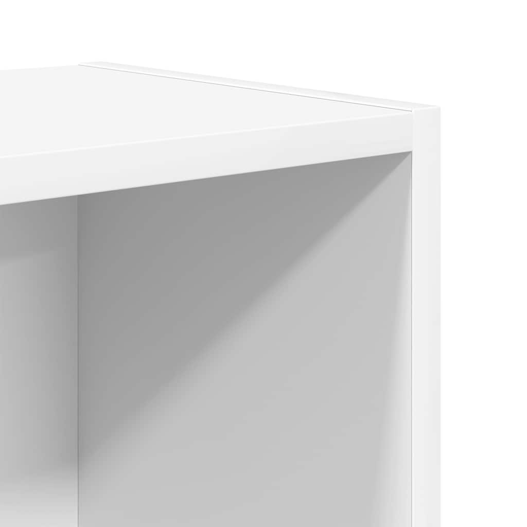 Bookcase, white, 31x24x52 cm, processed wood