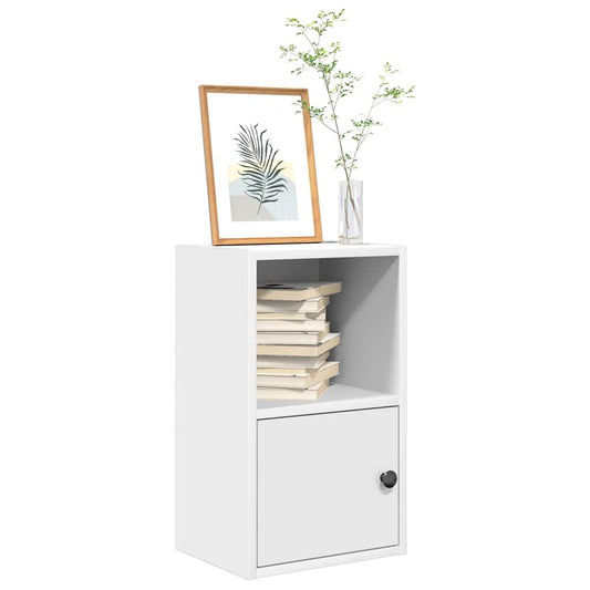 Bookcase, white, 31x24x52 cm, processed wood