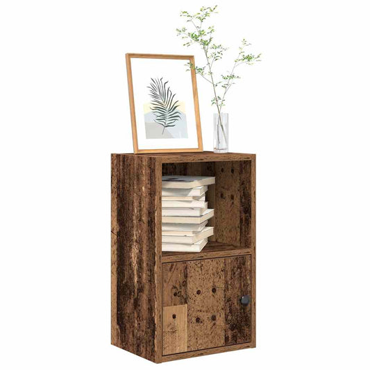 Bookcase, old wood, 31x24x52 cm, processed wood