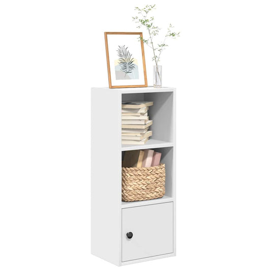 Bookcase, white, 31x24x77 cm, processed wood