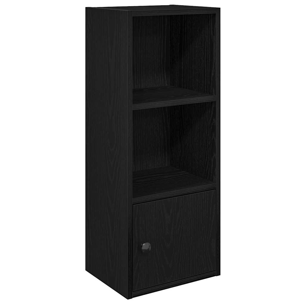 Bookcase Black Oak 31x24x77 cm Processed wood