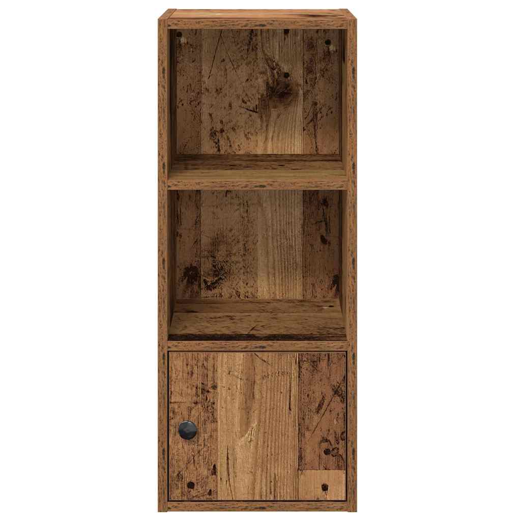 Bookcase, old wood, 31x24x77 cm, processed wood