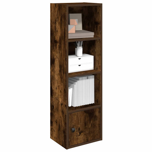 Bookcase, smoky oak, 31x24x102 cm, engineered wood