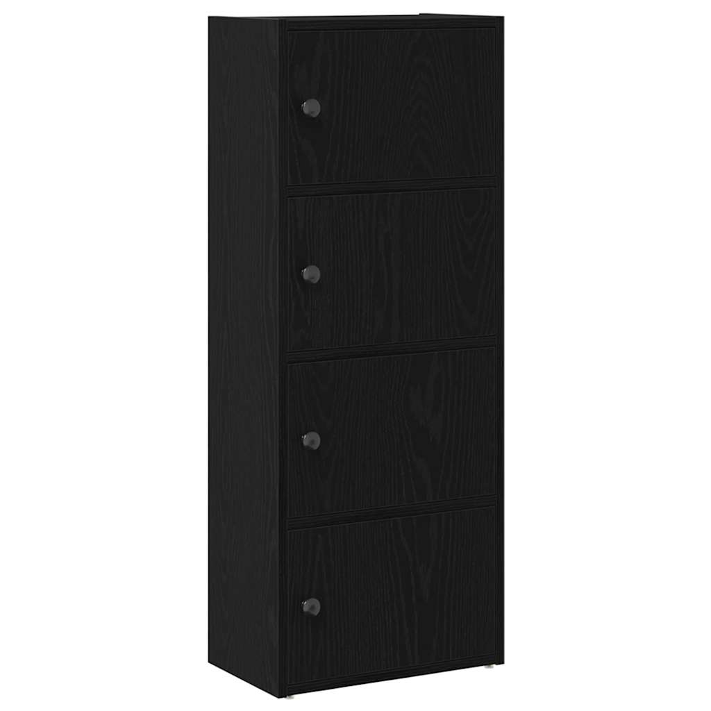 Bibliotecă Stejar negru 40x24x102 cm Lemn prelucrat