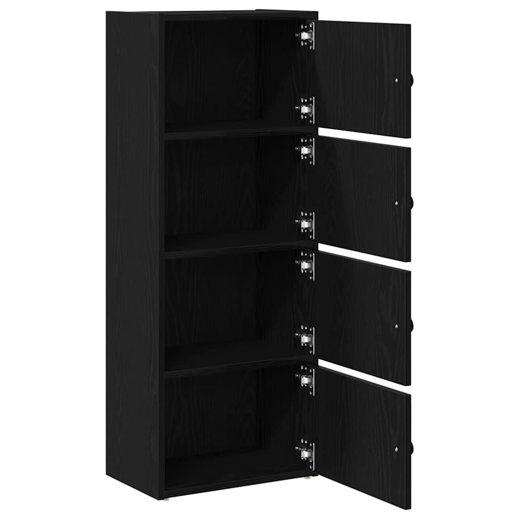 Bibliotecă Stejar negru 40x24x102 cm Lemn prelucrat