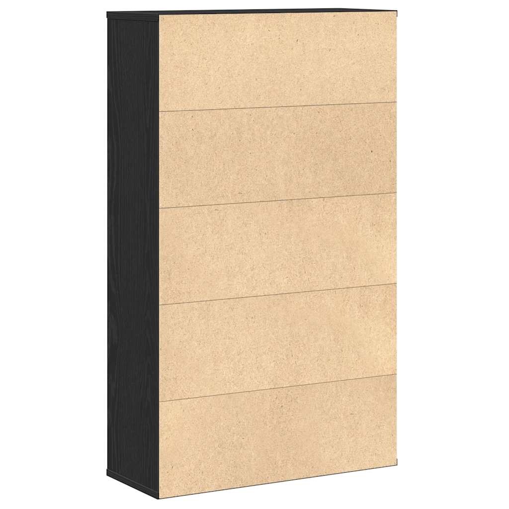 Bibliotecă Stejar negru 60x24x101,5 cm Lemn prelucrat