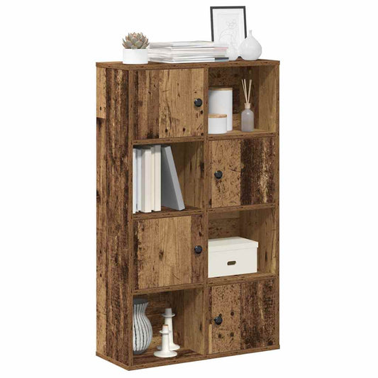 Bookcase, old wood, 60x24x101.5 cm, processed wood