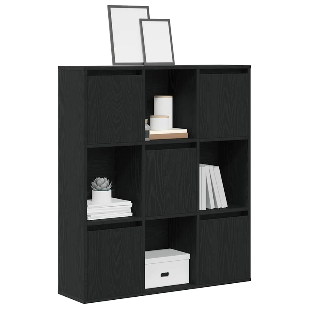 Bibliotecă Stejar negru 89x24x101,5 cm Lemn prelucrat