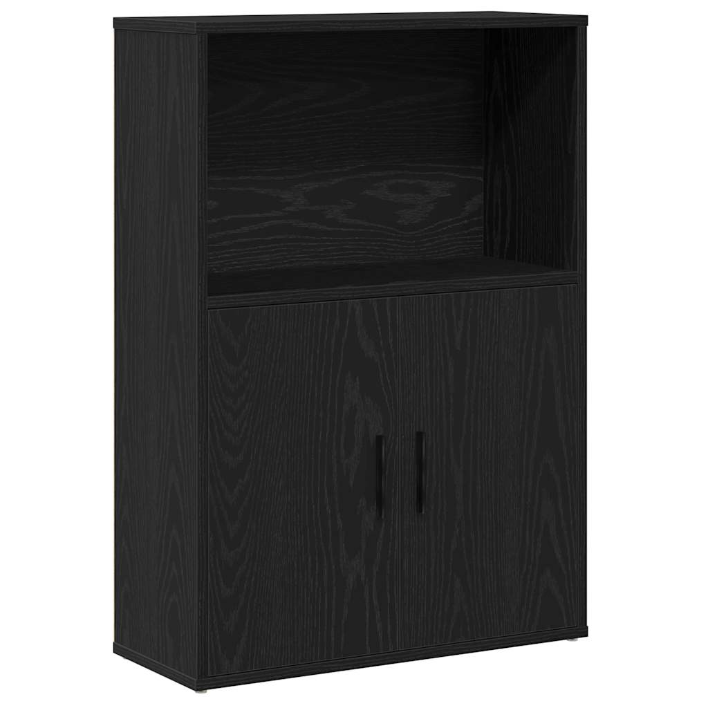 Bibliotecă Stejar negru 60x24x85 cm Lemn prelucrat