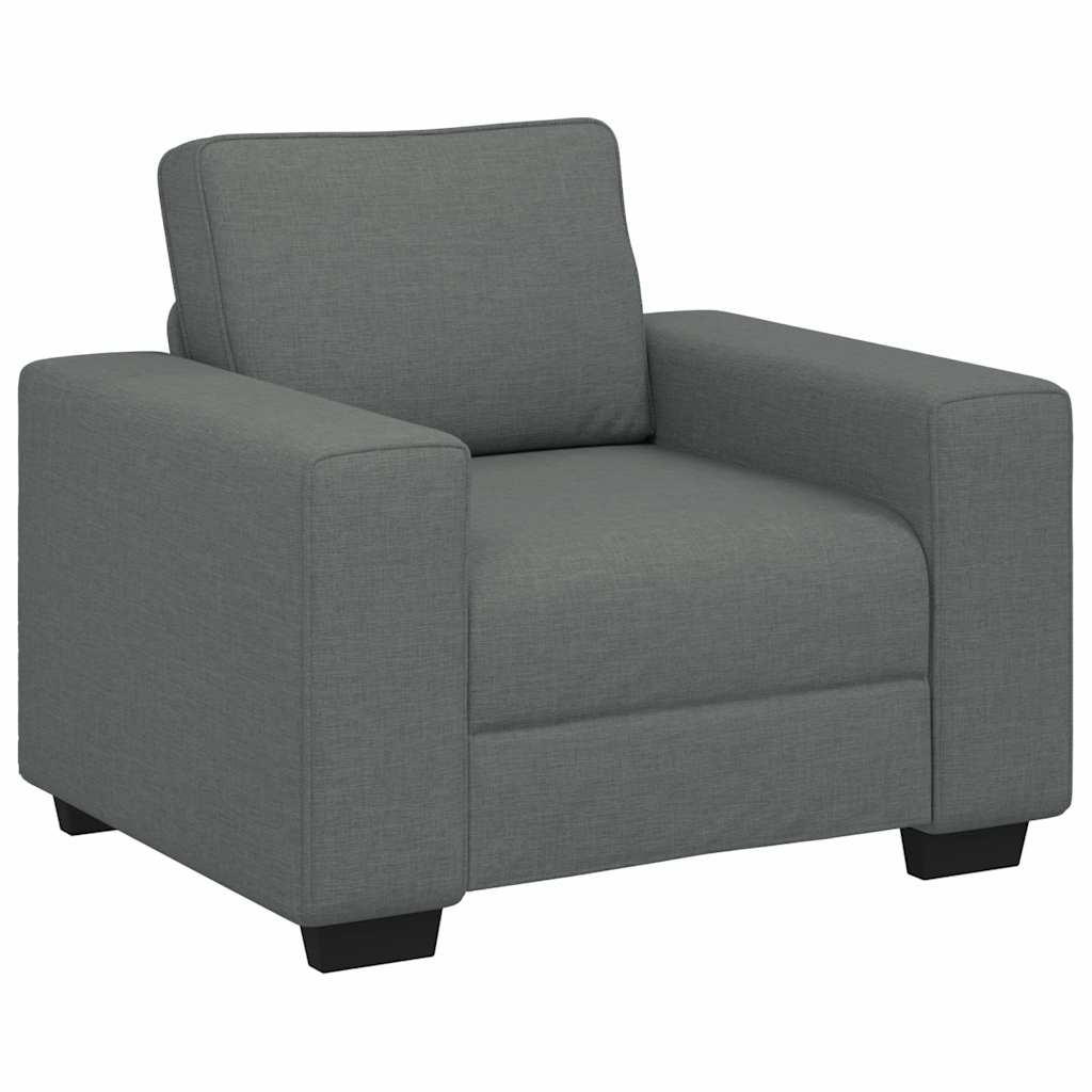 Sofa Chair Dark Grey 60 cm Fabric