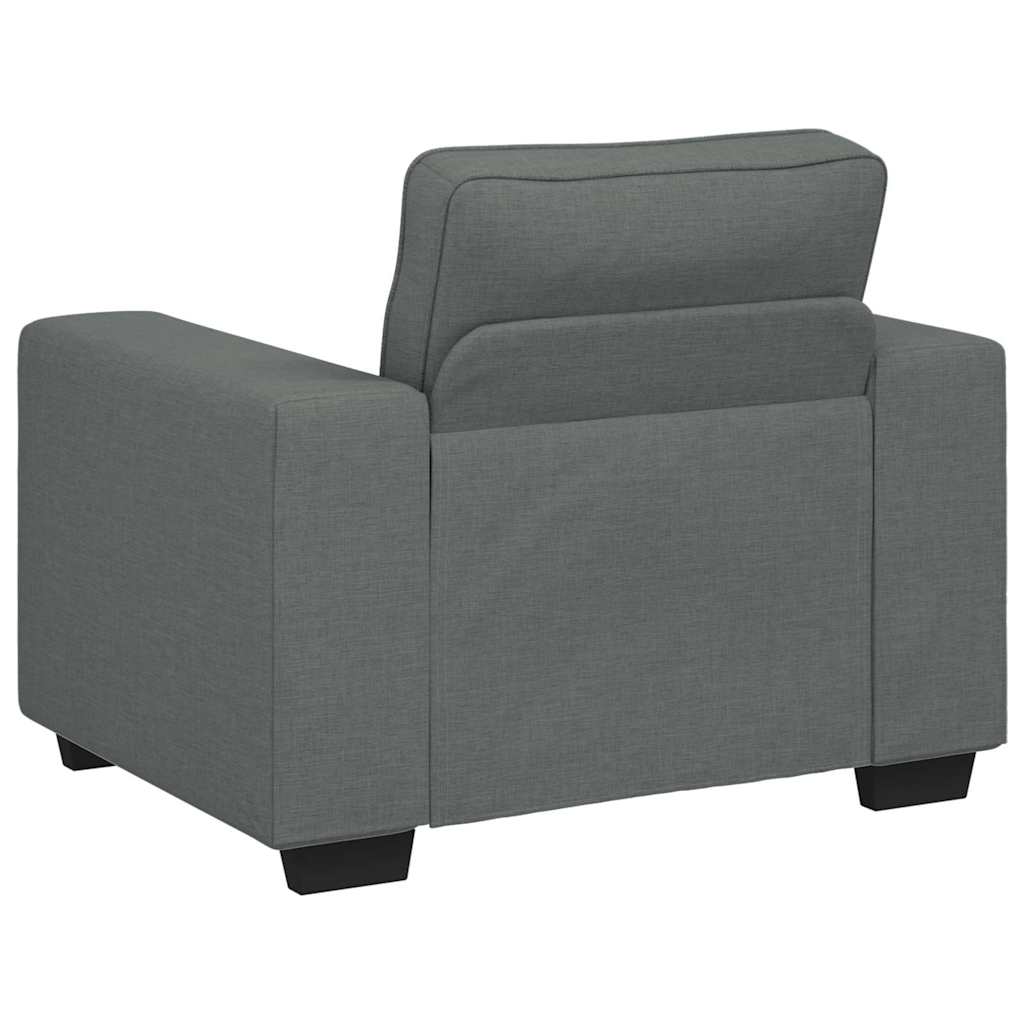 Sofa Chair Dark Grey 60 cm Fabric