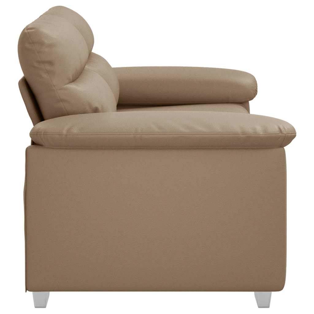 2-seater sofa, cappuccino, 120 cm, eco-leather