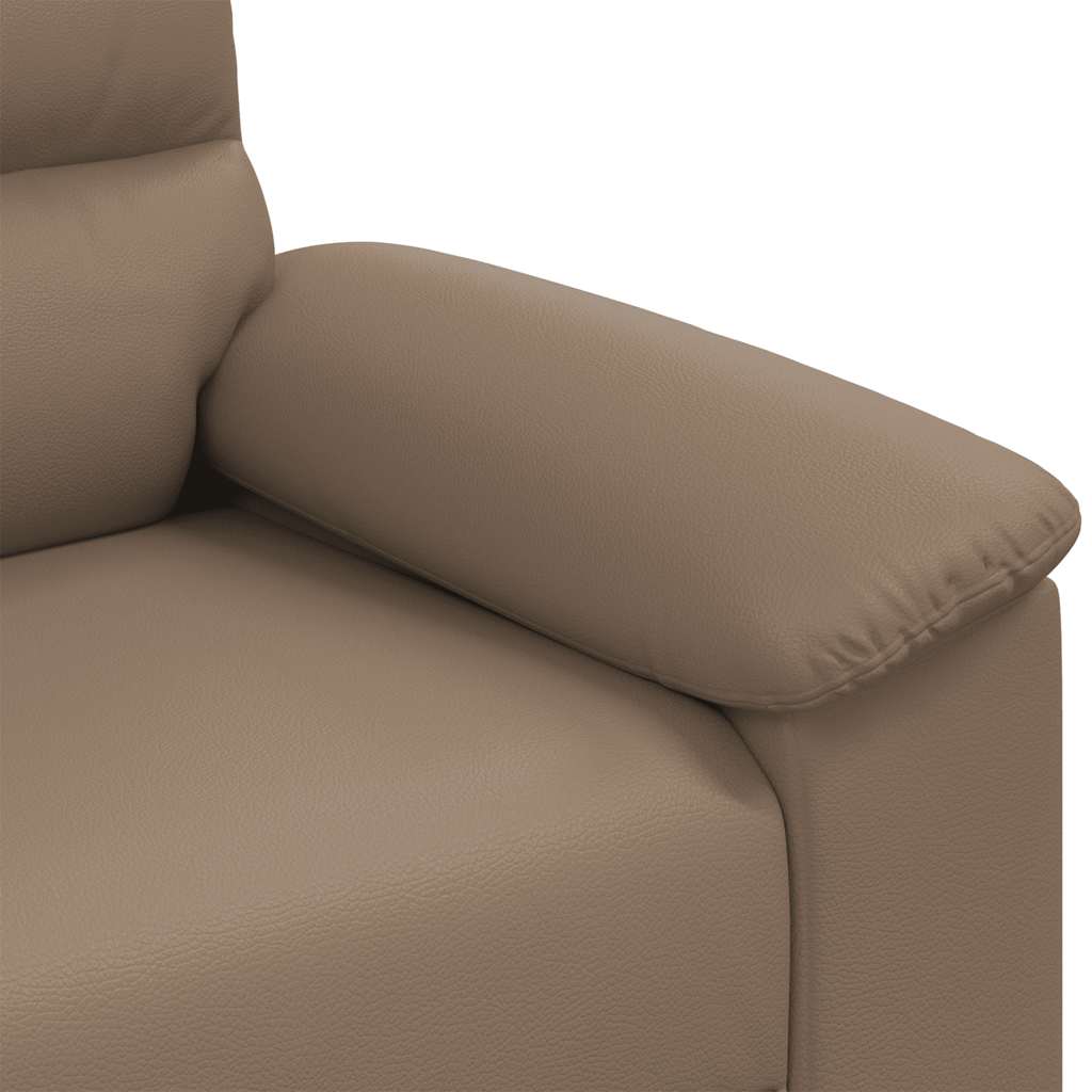 2-seater sofa, cappuccino, 120 cm, eco-leather