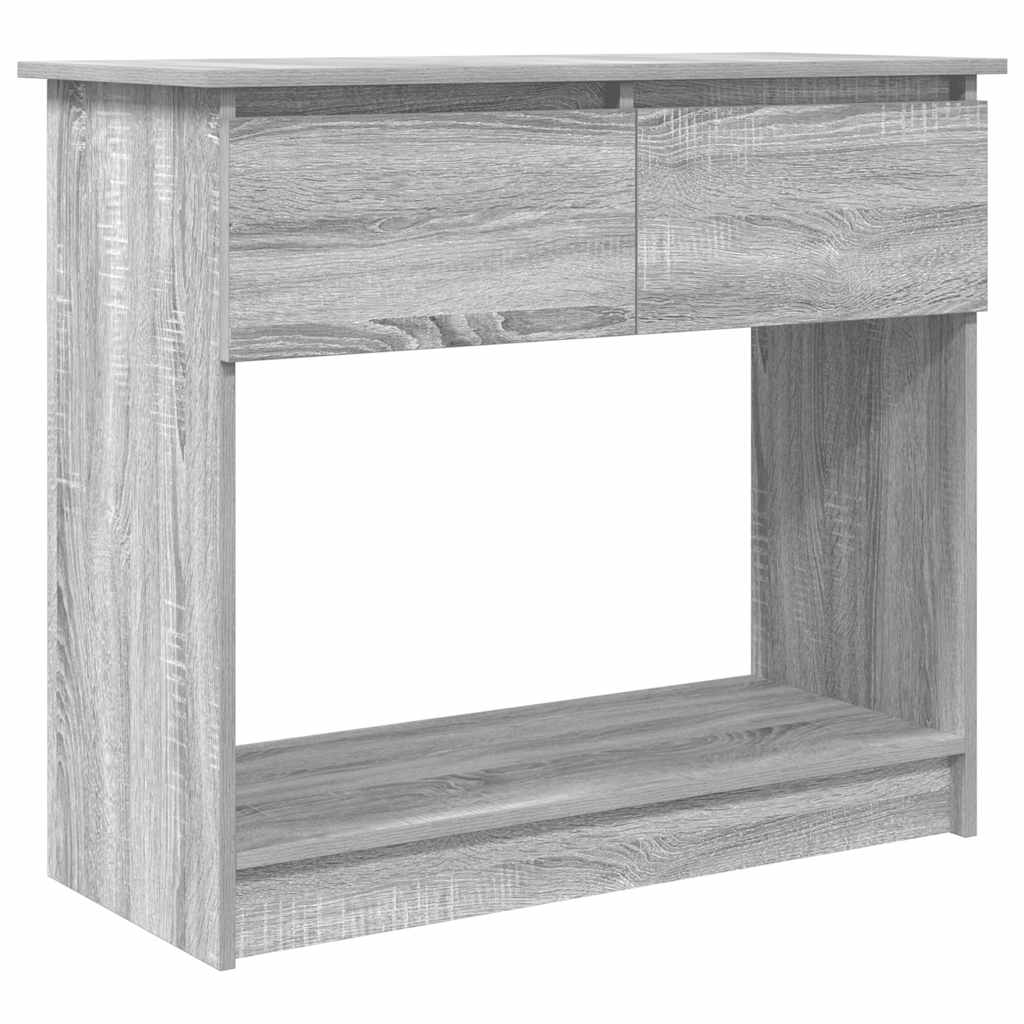 Console with drawers Sonoma Grey 85.5x38.5x74.5 cm