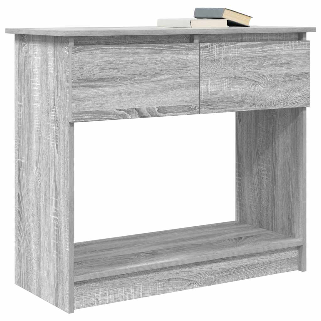 Console with drawers Sonoma Grey 85.5x38.5x74.5 cm