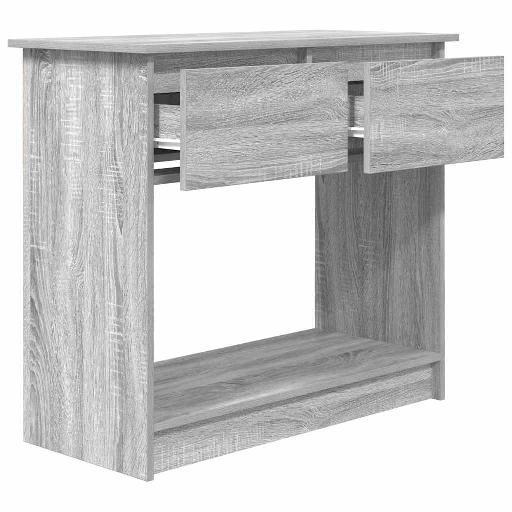 Console with drawers Sonoma Grey 85.5x38.5x74.5 cm