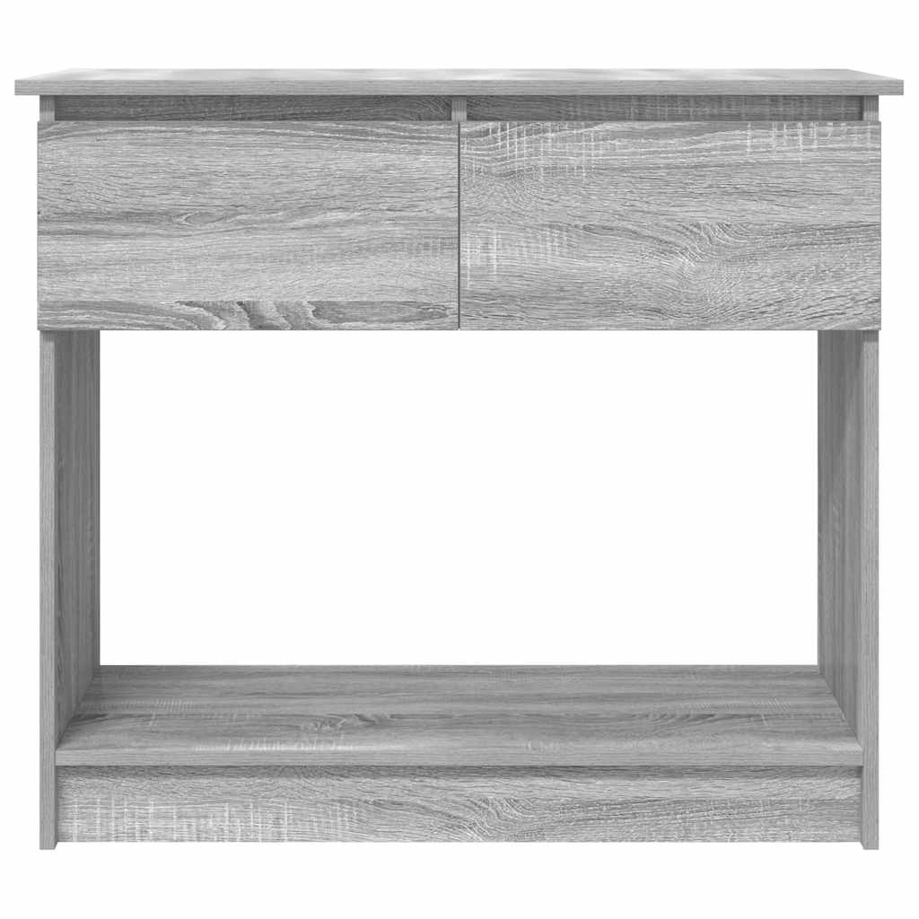 Console with drawers Sonoma Grey 85.5x38.5x74.5 cm