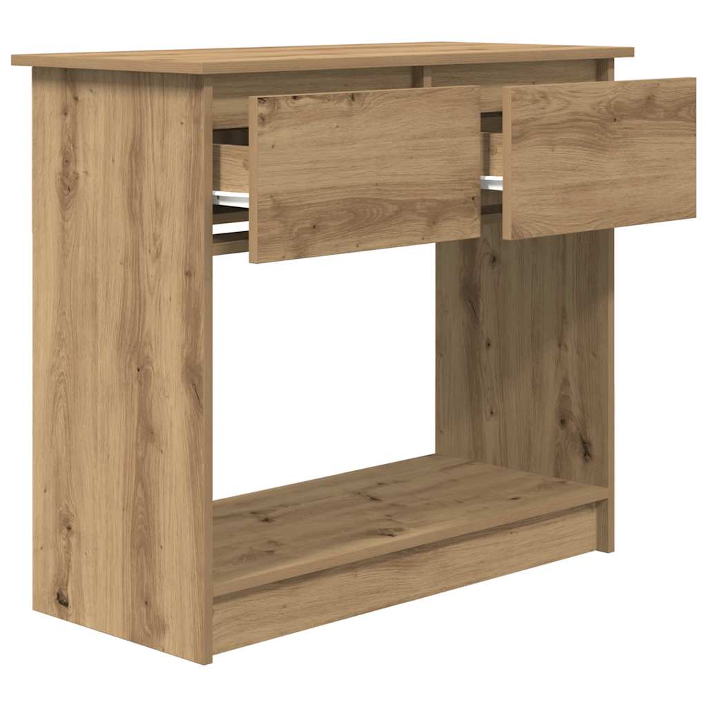 Console with drawers Artisan Oak 85.5x38.5x74.5 cm