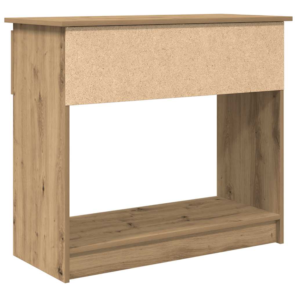 Console with drawers Artisan Oak 85.5x38.5x74.5 cm