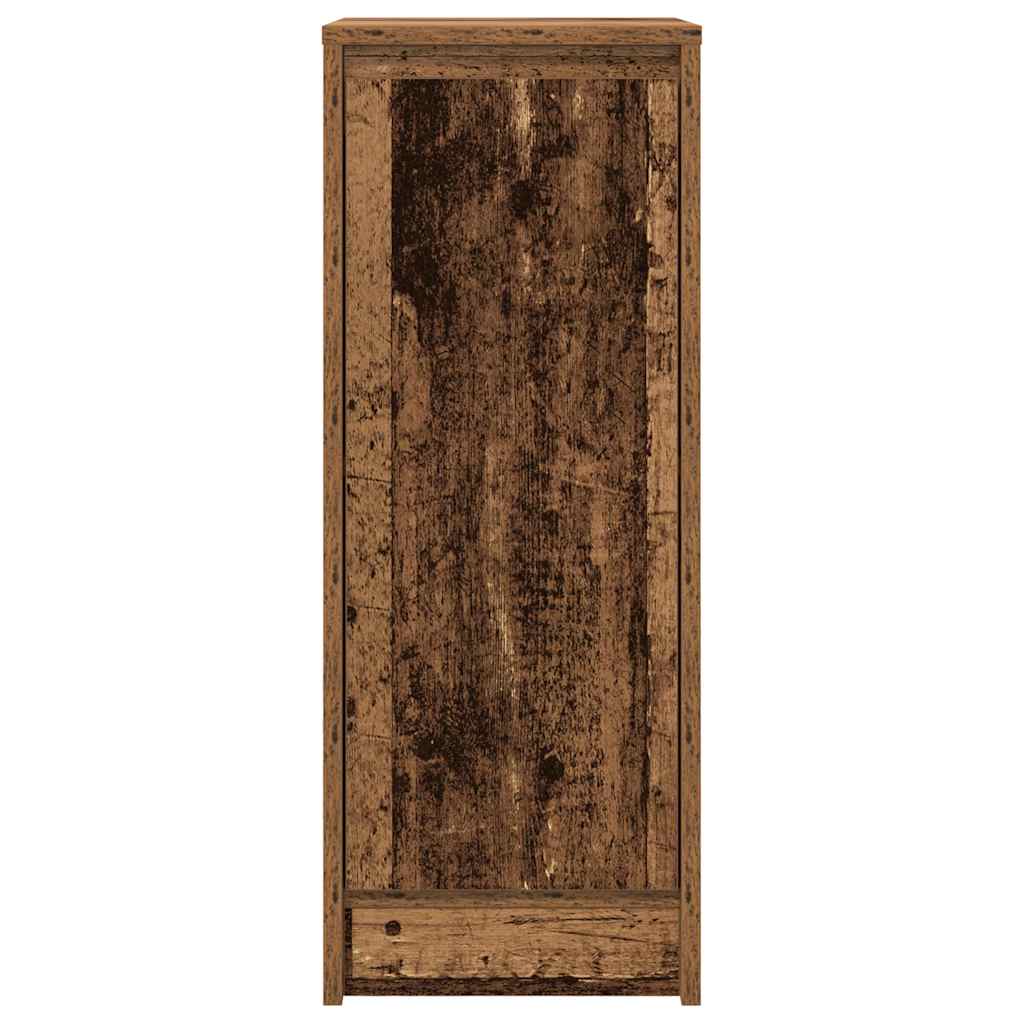 Sideboard Old wood 29.5x34x76 cm Processed wood