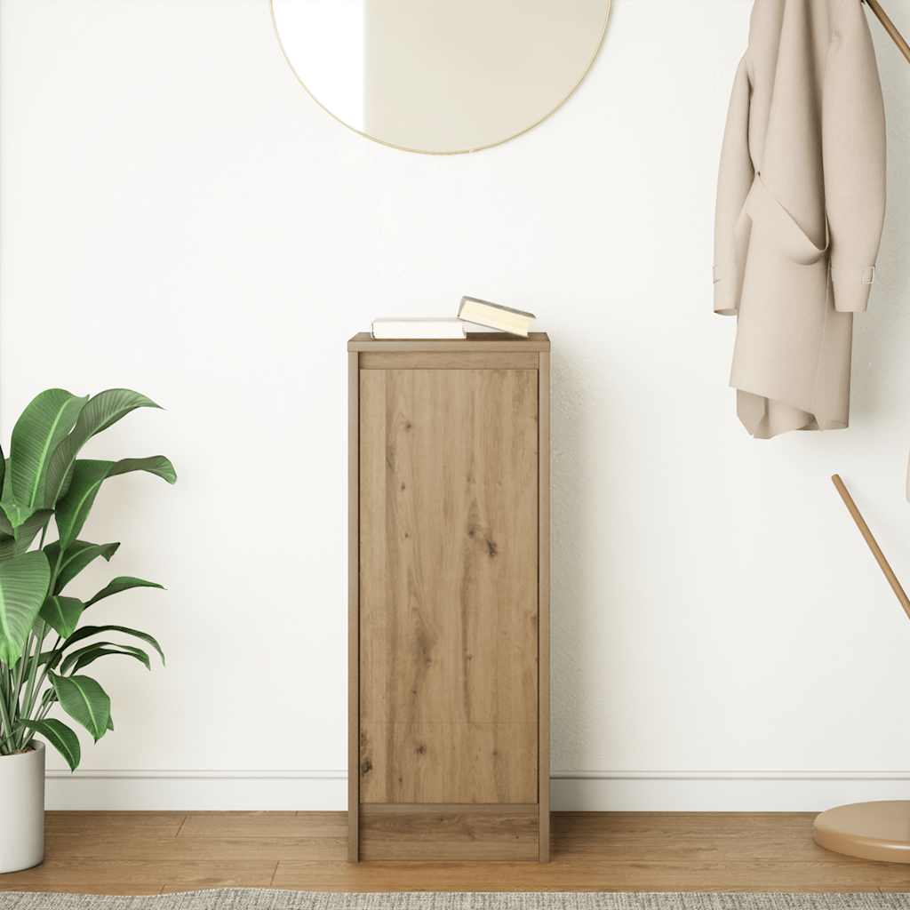 Artisan Oak Sideboard 29.5x34x76 cm Engineered wood