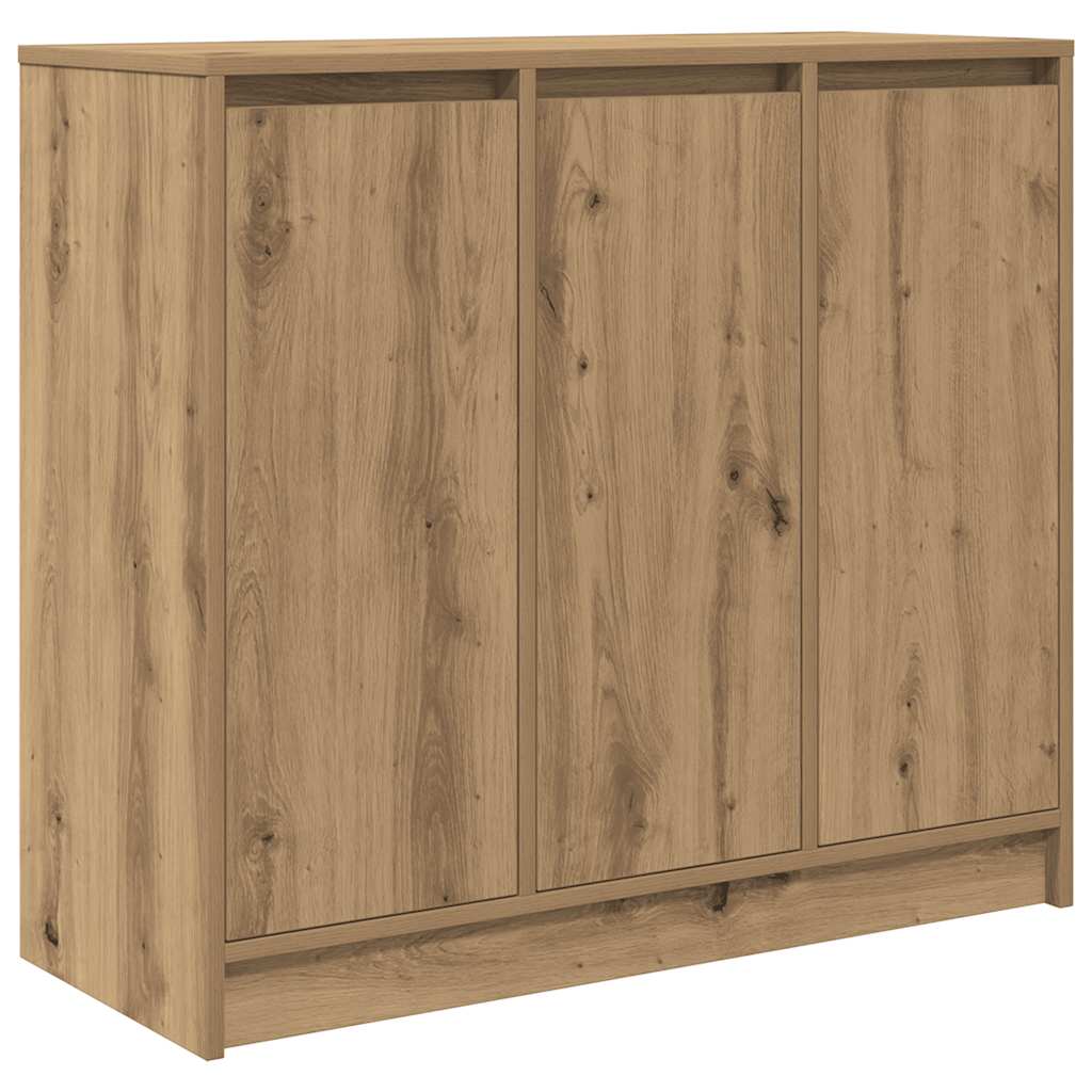 Artisan Oak Sideboard 85x34x76 cm Engineered wood