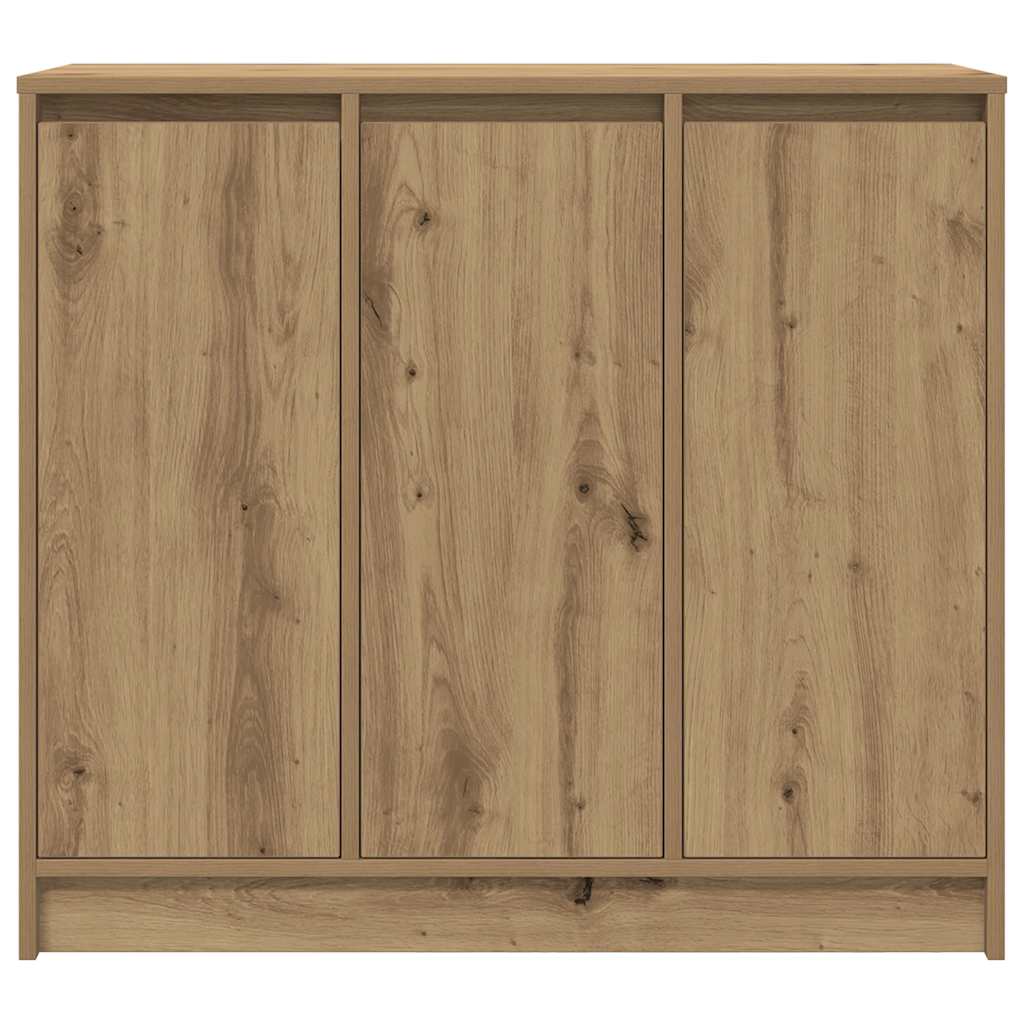 Artisan Oak Sideboard 85x34x76 cm Engineered wood