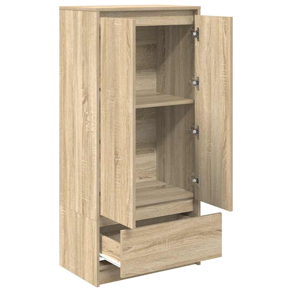 Drawer cabinet Sonoma Oak 55.5x34x119.5 cm Engineered wood