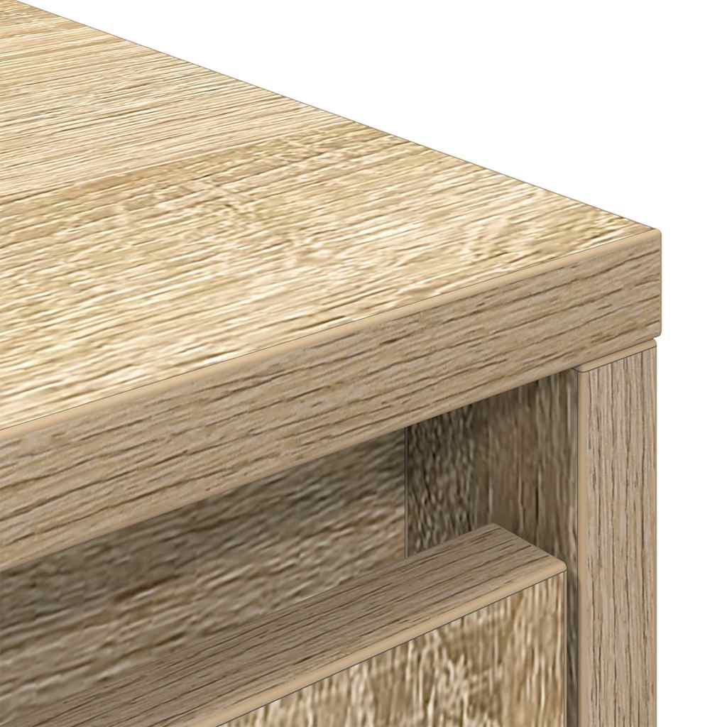 Drawer cabinet Sonoma Oak 55.5x34x119.5 cm Engineered wood